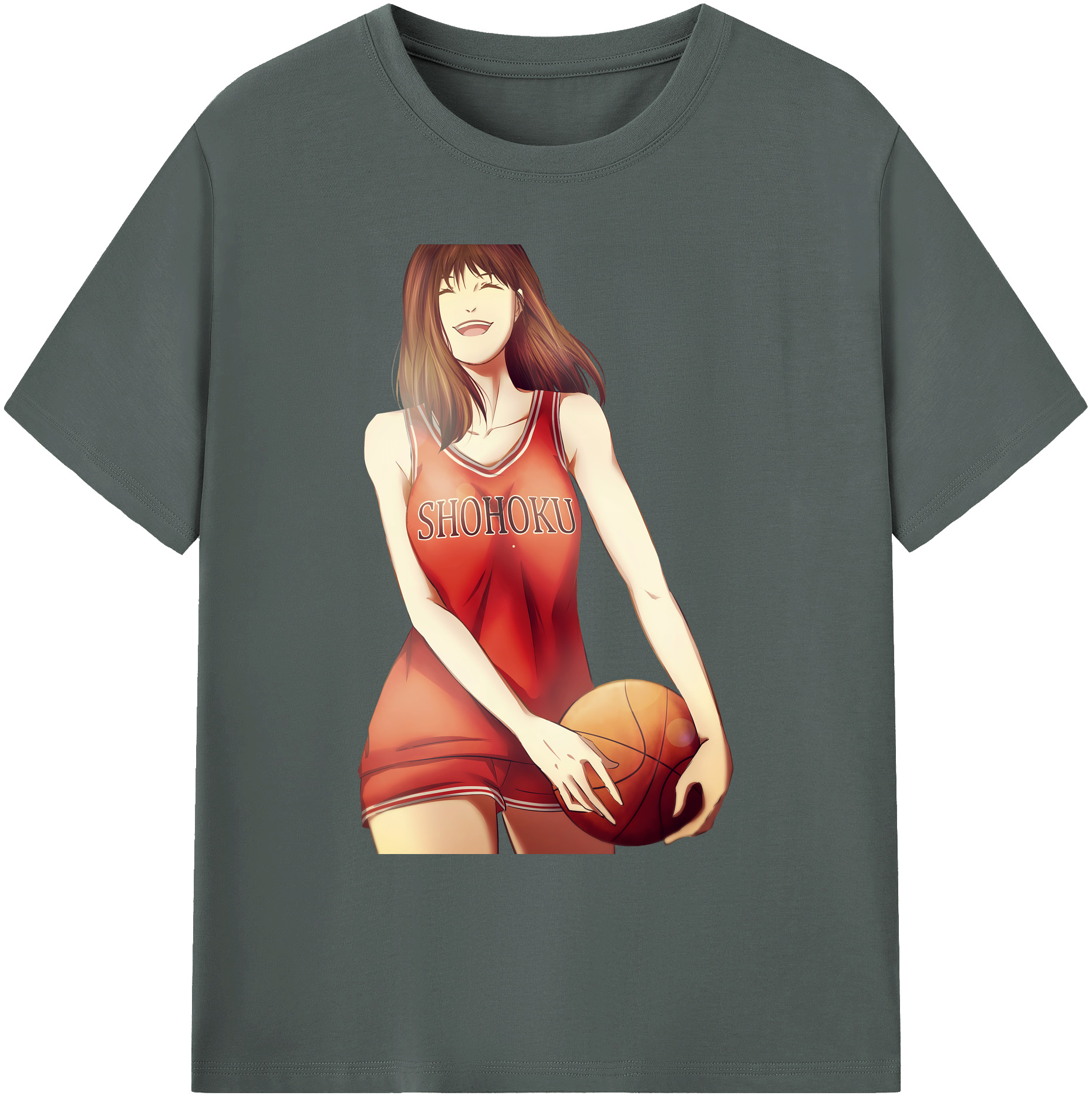 （画像用） SLAM DUNK／スラムダンク 綿100％ メンズ半袖Tシャツ｜肌触りやわらか＆通気性
